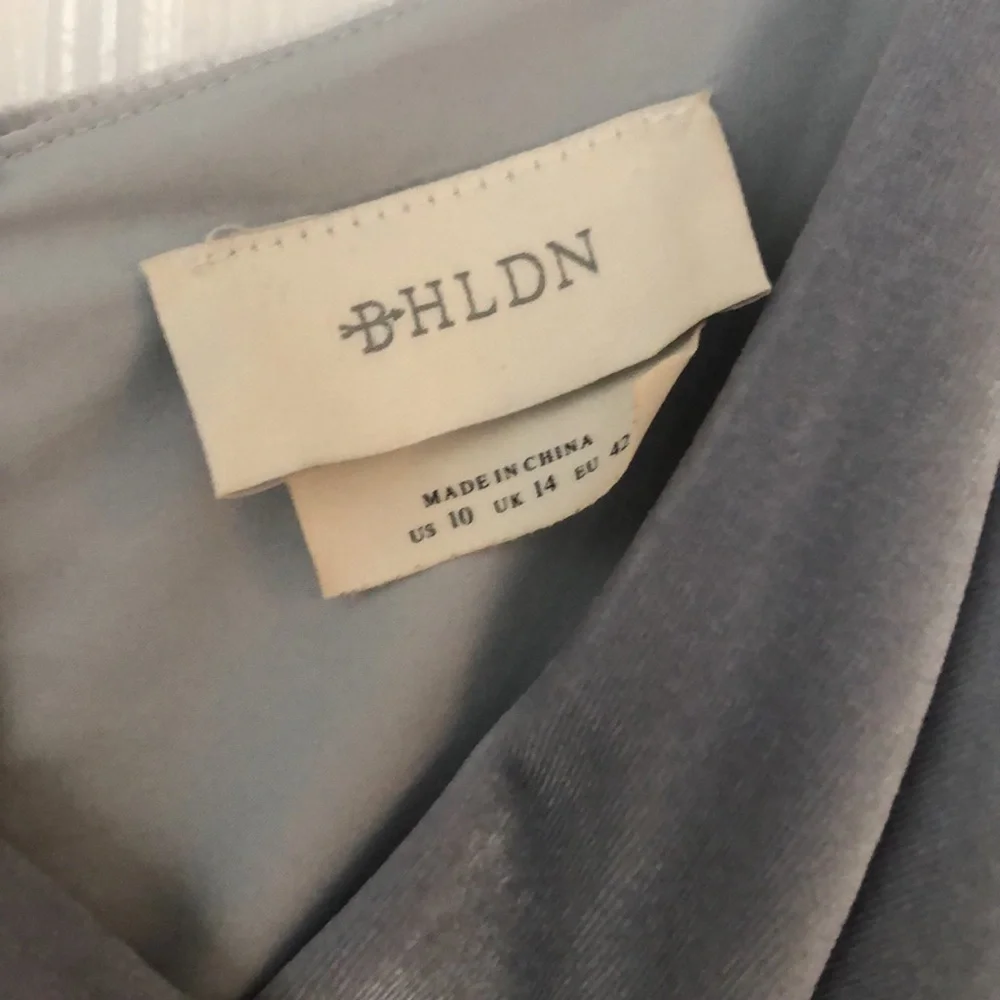 BHLDN velvet dress